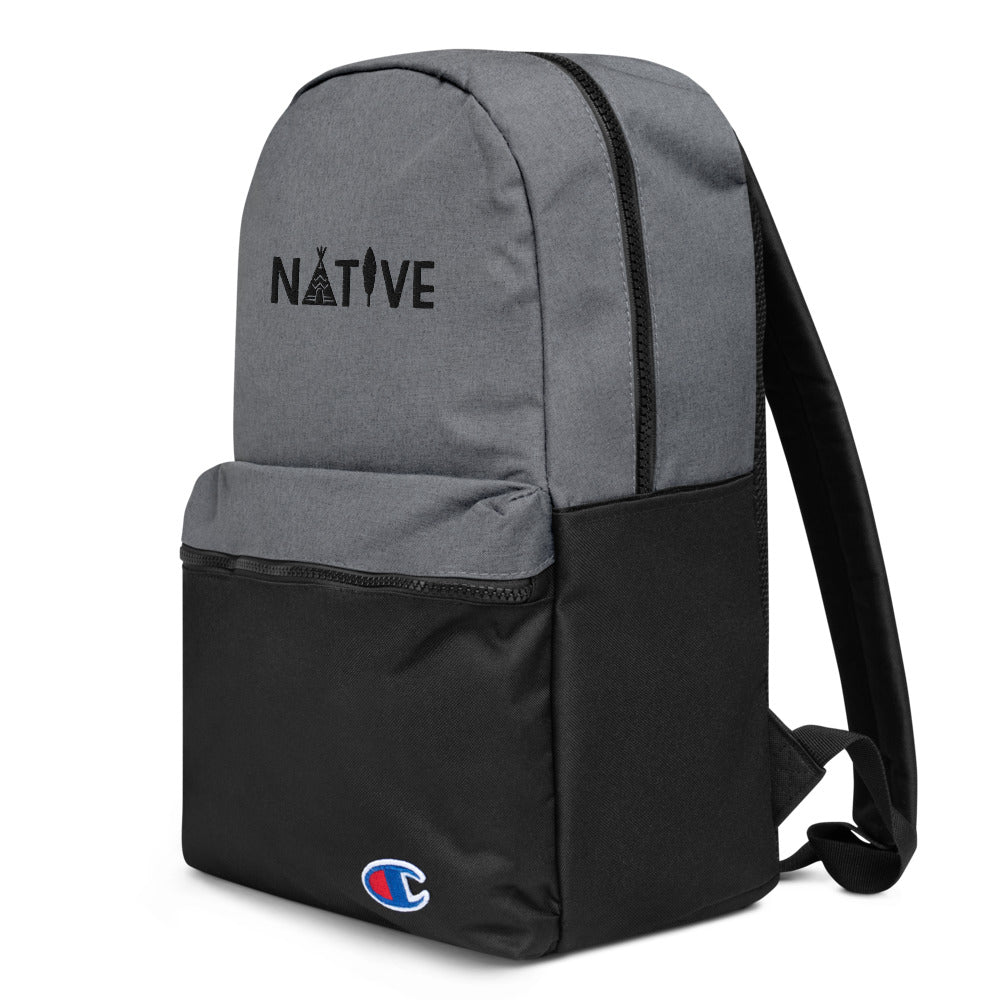 NATIVE EMBROIDERED CHAMPION BACKPACK