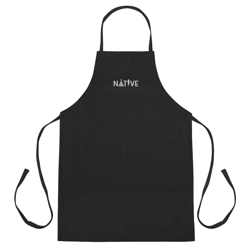 NATIVE EMBROIDERED APRON
