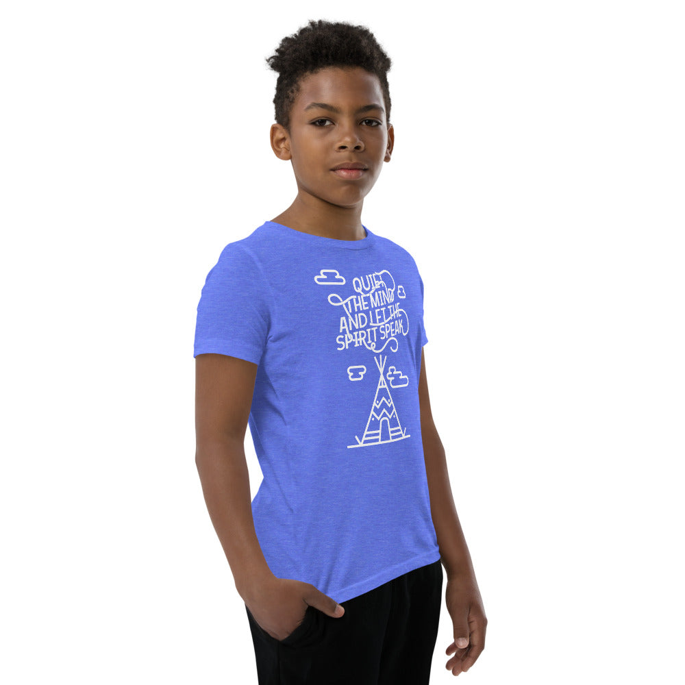 Quiet The Mind Youth Short Sleeve T-Shirt